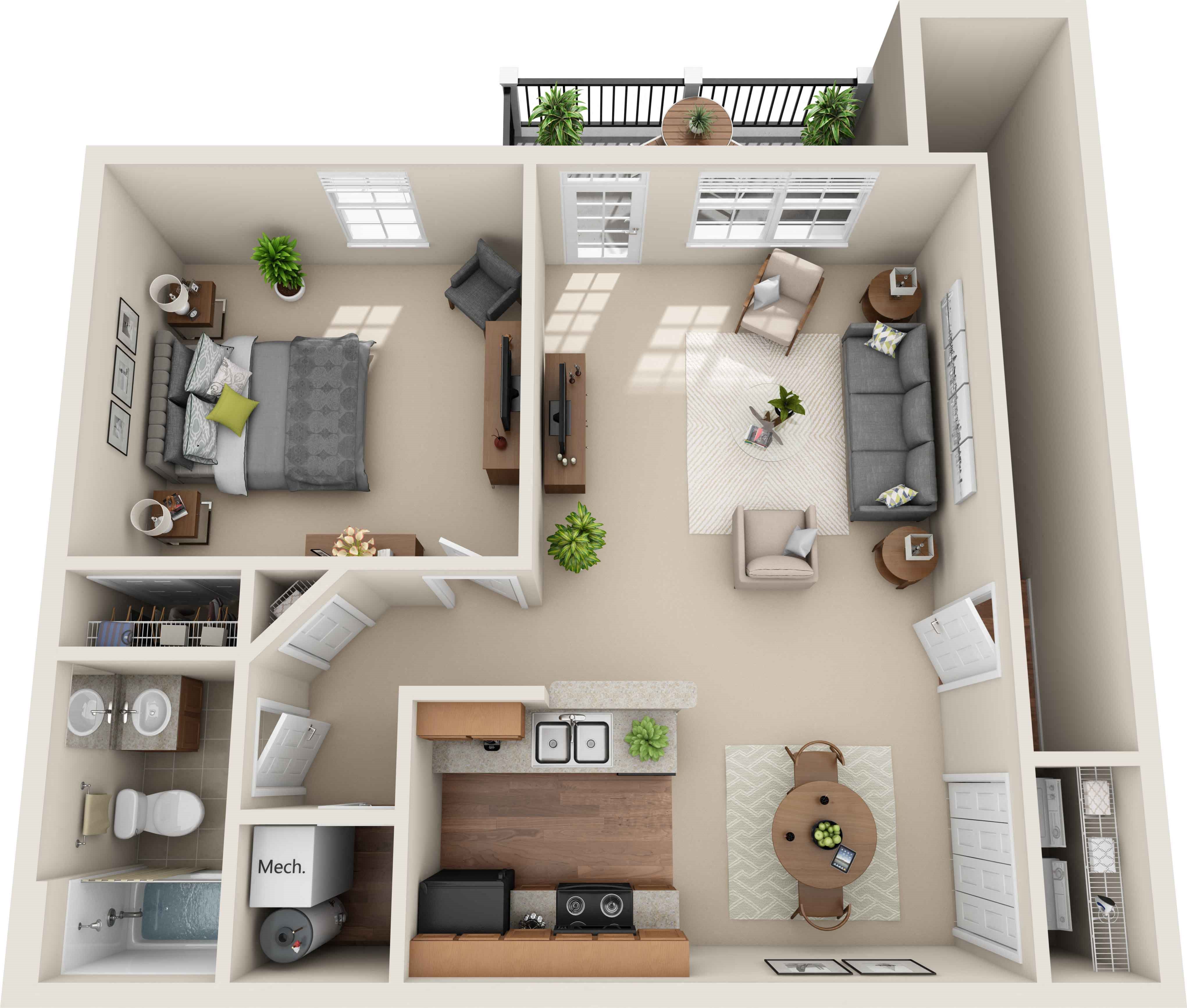 The York The York Floor Plan 3